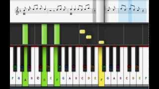 Video thumbnail of "Dido - White Flag Best Piano Tutorial"