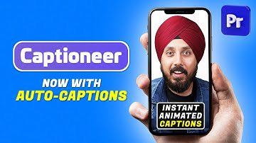 New Captioneer Update Adds AUTO CAPTIONS To Premiere Pro