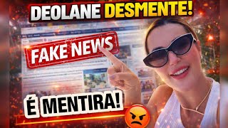 Chega De Mentiras Deolane Aparece E Desmente Todas As Fake News Ao Vivo