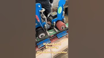 Flat Deburring Machine#deburringmachine  #metalpolishing  #lasercuttingparts