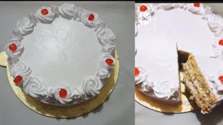 White Forest Cake Recipe | Sponge Cake Recipe | Vanila Cake Recipe | vanillacake recipe cake