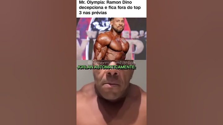 RAMON DINO FORA DO TOP 3 😭😭😭