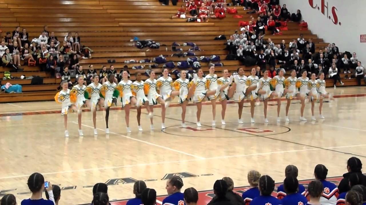 Garden City Middle School Pom Pon Regionals Youtube