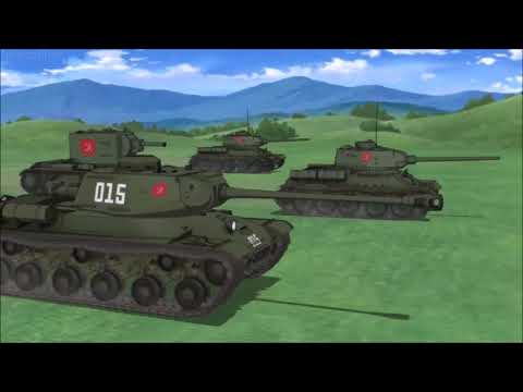 ガールズ パンツァー 援軍到着