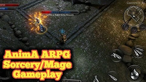 AnimA ARPG: Sorcery (Mage) Lv. 7 Gameplay Part 1 for Android/iOS Game