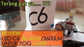 Kaifuli Lampu Mobil Headlight LED H11 COB 2 PCS