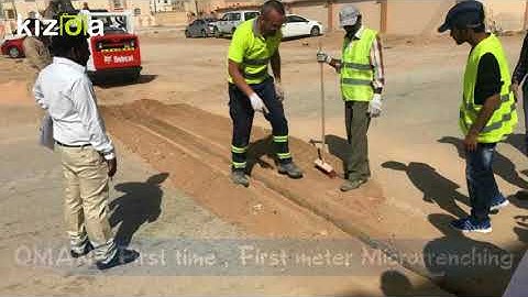 Kizoa Movie - Video - Slideshow Maker: OMAN - MICROTRENCHING - First time , first meter
