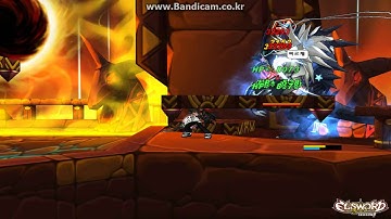 Elsword - Npc Card (Edan) VS Dungeon Feita Boss