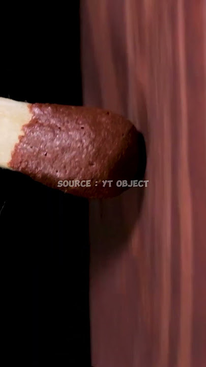 Cara korek api kayu bekerja #shorts