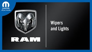 Wipers and Lights | How To | 2025 Ram 1500 DT