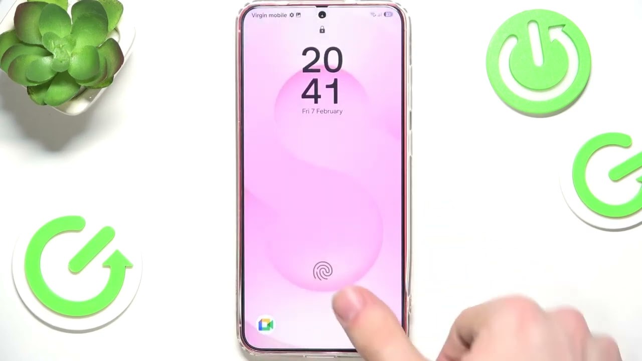 SAMSUNG Galaxy S25+ – Geschwindigkeit des Fingerabdrucksensors testen