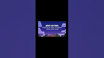 #Minecraft Official Trailer for Bedrock & Java  Edition