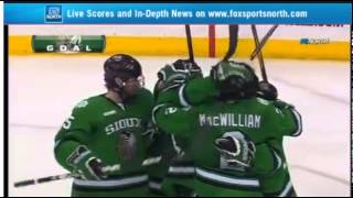 Final Five 2012 Semifinal Sioux vs Gophers