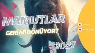 Bilim İnsanları, Tarih Verdi!!! Mamutlar 2027 Yılında Geri Mi Dönüyor?