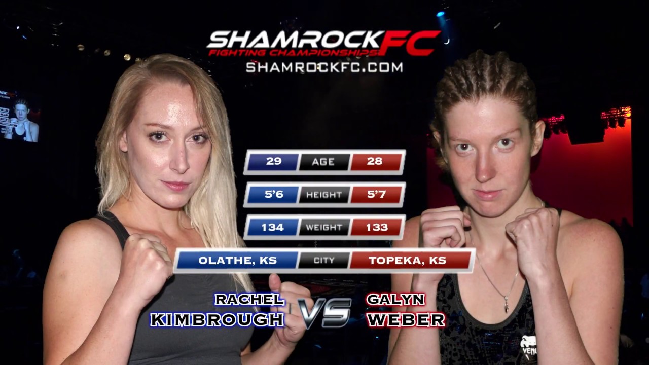Shamrock FC 294 Rachel Kimbrough vs Galyn Weber