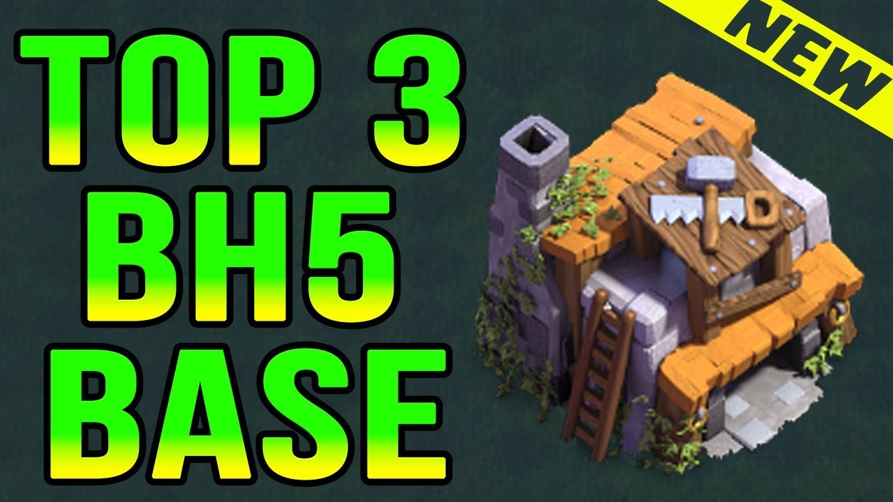 Top 3+ Best Builder Hall 5 Bases Best BH5 Bases | 3000+ Cups | Anti 2 ...