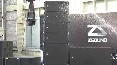ZSOUND VCM+SS2  Strong Waterproof ! Dual 10inch Line Array System!