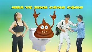 Phim Hài - Nhà vệ sinh công cộng - Phim Hài Mới Nhất - Cười Vỡ Bụng