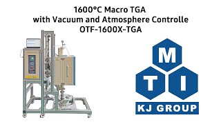 1600°C Macro TGA with Vacuum and Atmosphere Controlled - OTF-1600X-TGA