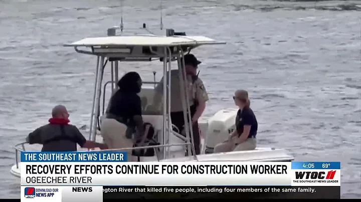 Recovery efforts resume after man falls in Ogeechee River from I-95 bridge