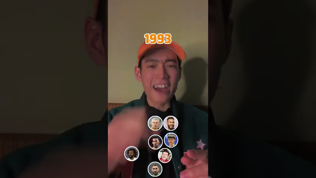 Trò chơi xếp đội hình theo năm sinh cầu thủ - youtube