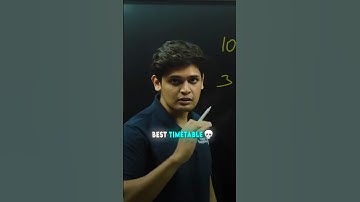 Best Time Table for Students ☠️|| Prashant kirad #motivation #study #shorts