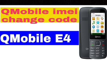 Qmobile e4 imei change code