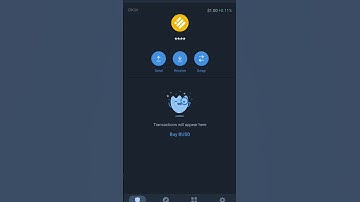 How to swipe BUSD TO BNB on trust wallet