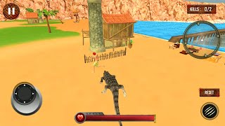 Hungry Crocodile Attack 2019: Crocodile Games Android Gameplay screenshot 5