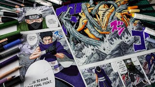 Drawing a Manga Page | Naruto | ナルト