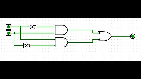 2-Input XOR gate using AND/OR/NOT