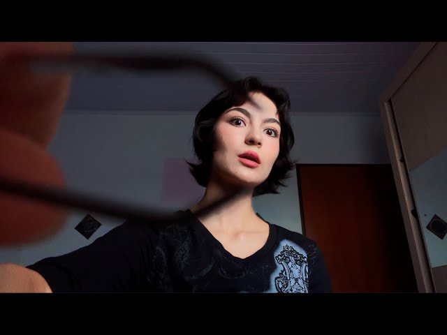 ASMR - Designer de Sobrancelhas CAÓTICA (Fast&Aggressive) (RolePlay)