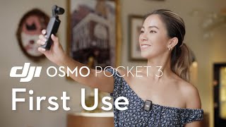 Osmo Pocket 3｜First Use