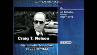 CBS Split Screen Credits (January 2, 2003)