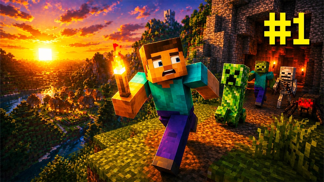 Starting a New World - Minecraft ASMR Survival Ep.1 - YouTube