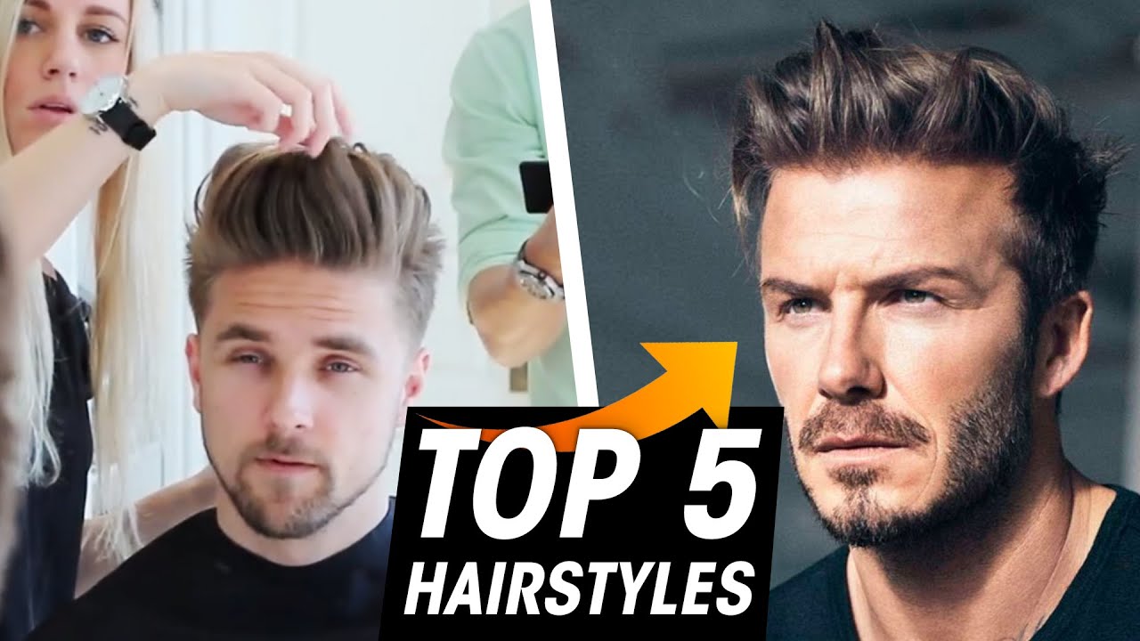 DAVID BECKHAM HAIRSTYLE TUTORIAL | How To Style Men's Hair 2019 | Alex  Costa - YouTube