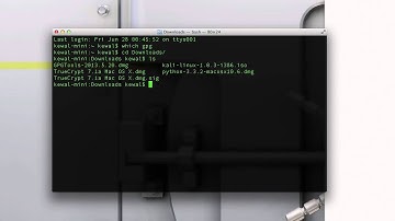 Install GNUPG on Mac OS X