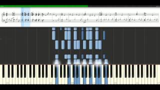 Joe Cocker - Now that the magic has gone [Piano Tutorial] Synthesia