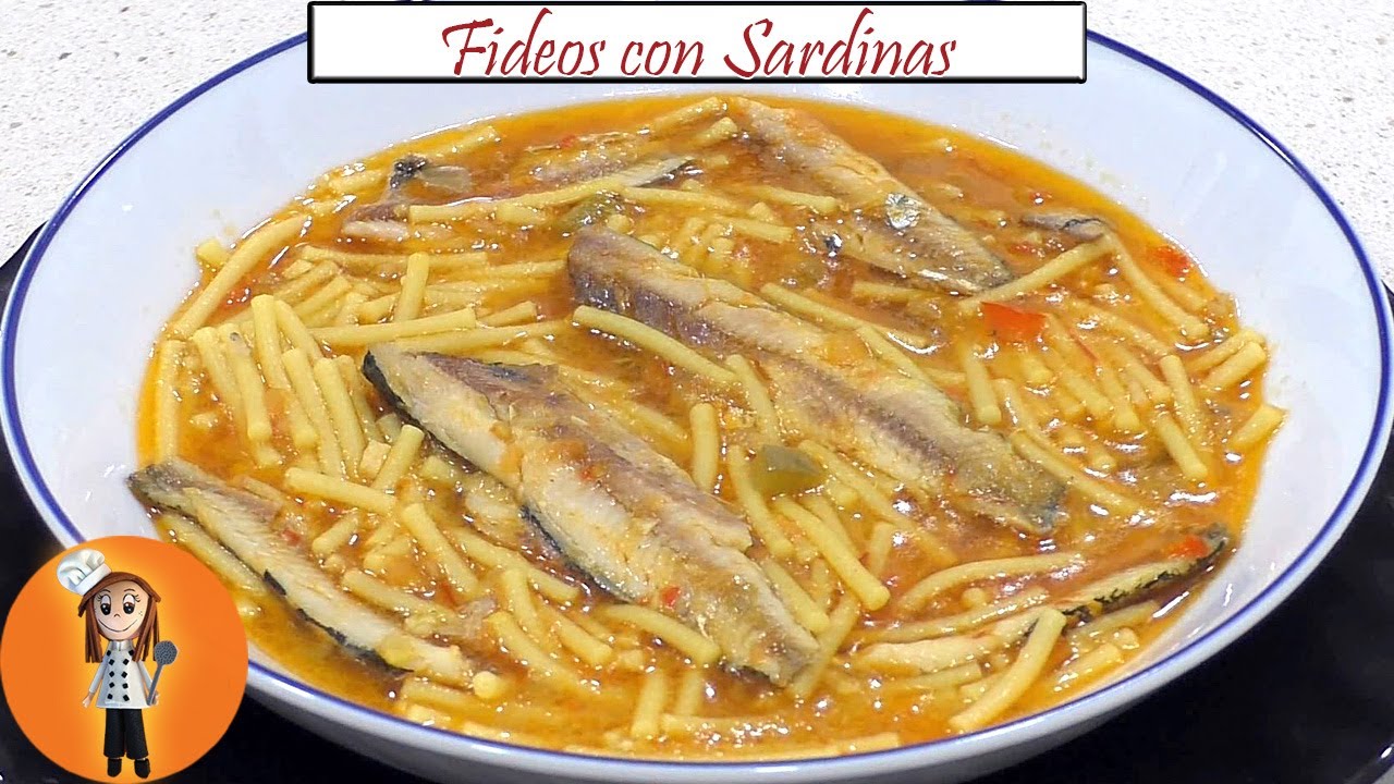 Deliciosos Fideos con Sardinas | Receta de Cocina en Familia