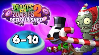 Plants Vs. Zombies 2 Reflourished: Feastivus Thymed Event Levels 6-10