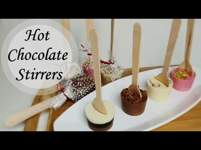 CHOCOLATE STIRRERS - Hot Chocolate on a Stick - Smoothie Tuesday