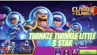 Easy 3 star Twinkle Twinkle Little 3 star challenge