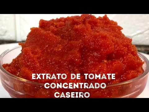 Extrato de Tomate caseiro concentrado s/açúcar,com 2 colheres faça molho pra 500 gr de macarrão 😱