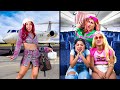 Rich vs normal girls vacation  lost at sea ep 1