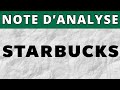 Starbucks  investir pour le dividende   note danalyse 