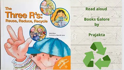 The Three R’s : Reduce Reuse Recycle ♻️