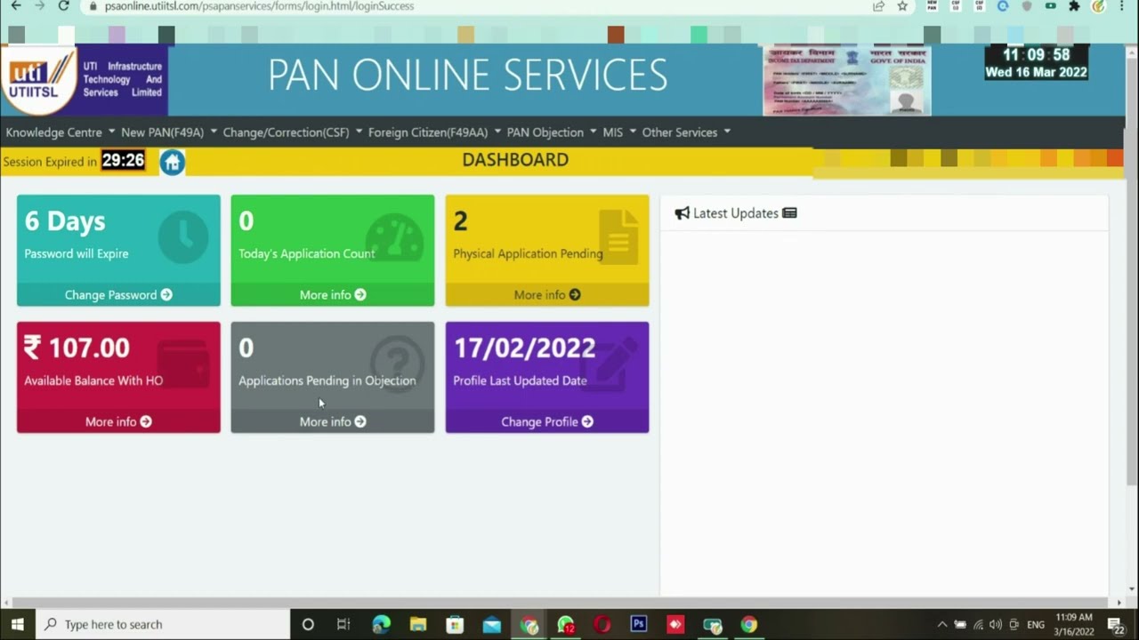 How to Apply UTI New Model eKYC PAN Application ! UTI Digital Mode