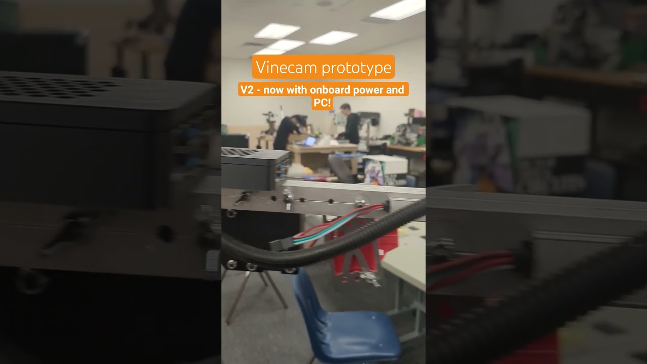 Agricultural Robot Prototype V2 | Vinecam + Raspberry Pi 4b