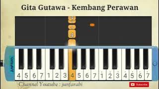 Gita Gutawa | Kembang Perawan | pianika tutorial