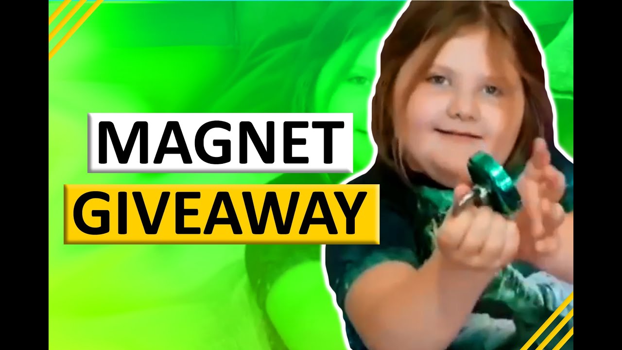 Fishing Magnet Birthday Giveaway - 130KG Coloured Fishing Magnet